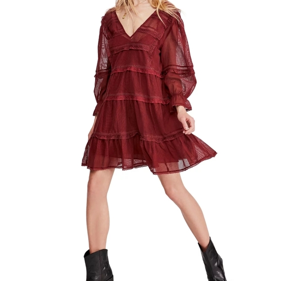 free people berlin mini dress Free People Berlin Mini Dress - Black